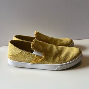 Yellow Suede Slip-On Sneakers by OluKai